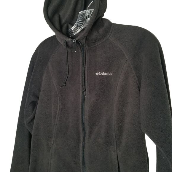 Columbia Jackets & Blazers - Columbia Women's Small Black Full Zip Fleece Jacket Long Sleeve Outdoor